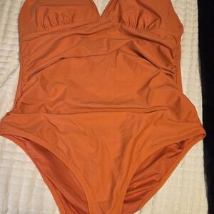 Cupshe Orange One Piece Swimsuit